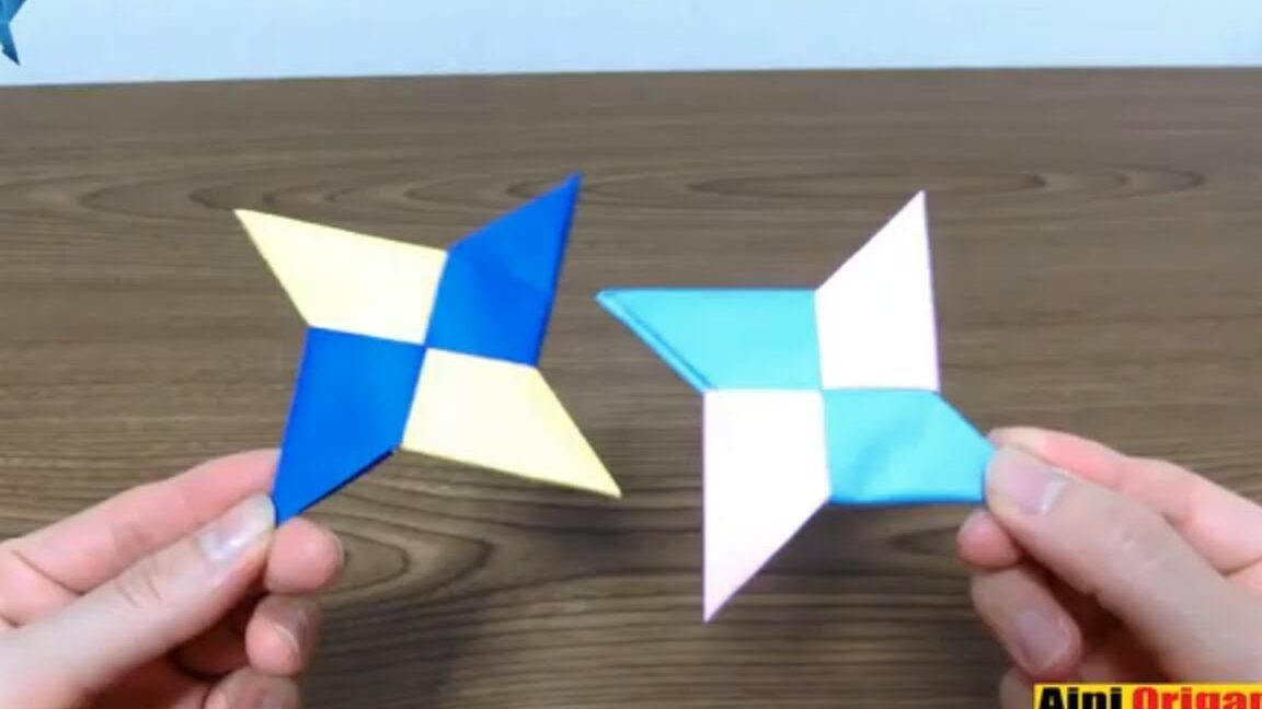 comment-faire-des-armes-de-ninja-en-papier
