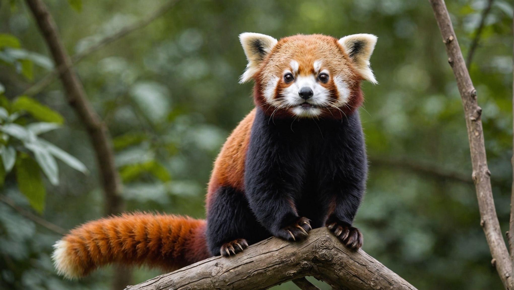 découvrez si le panda roux peut se tenir debout et apprenez-en plus sur ce fascinant animal !
