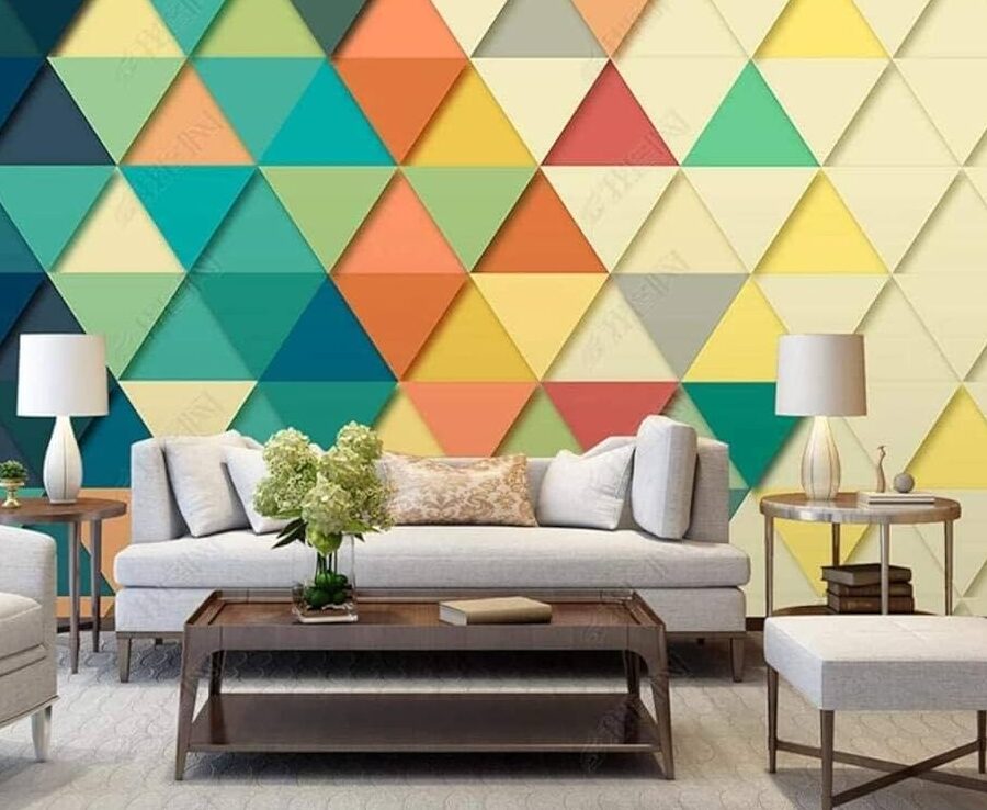 comment-creer-une-fresque-murale-durable-avec-des-peintures-ecologiques-en-forme-de-triangle