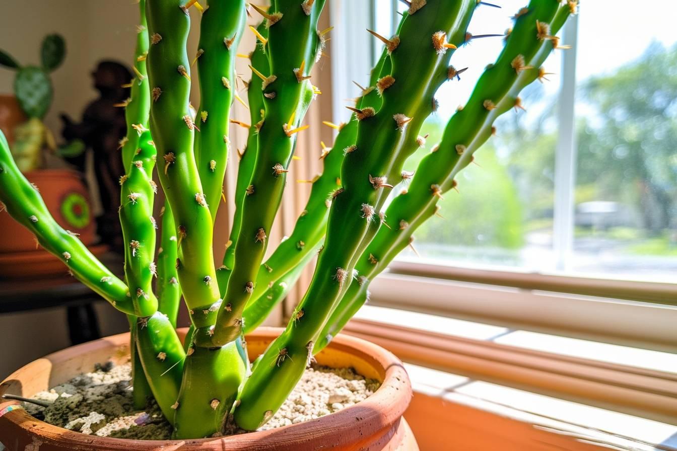 Euphorbia trigona : comment cultiver et entretenir cette plante succulente africaine chez soi