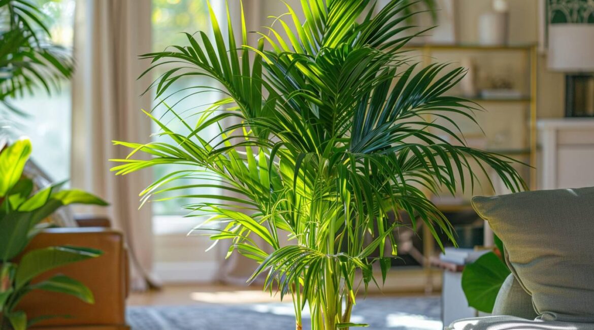 Areca palm dypsis lutescens : comment cultiver ce palmier d'intérieur tropical et élégant