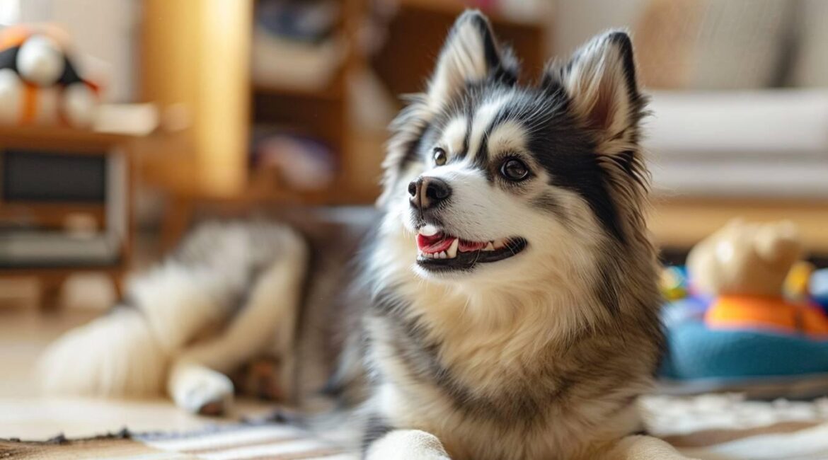 Pomsky F2 adulte : caractéristiques, entretien et prix du croisement Husky-Poméranien de seconde génération