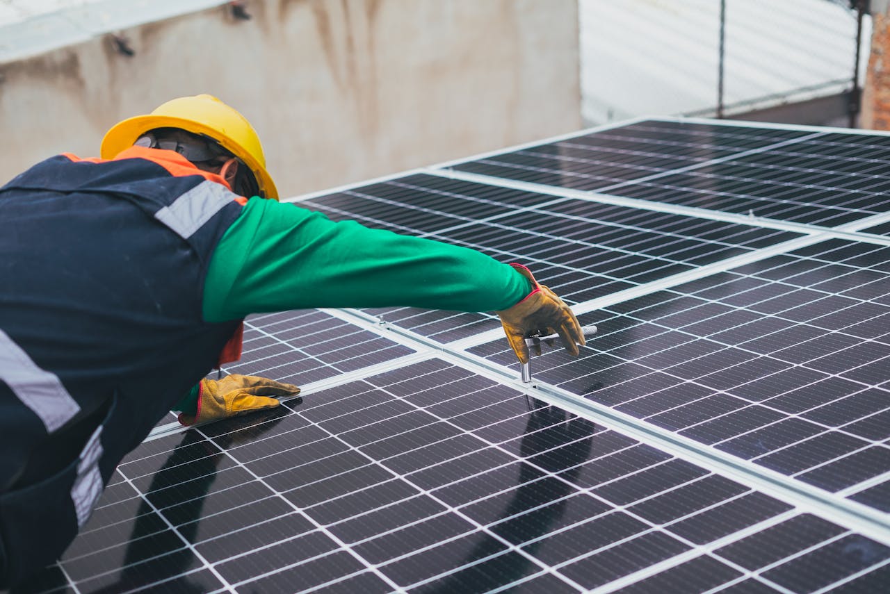 Volière photovoltaïque