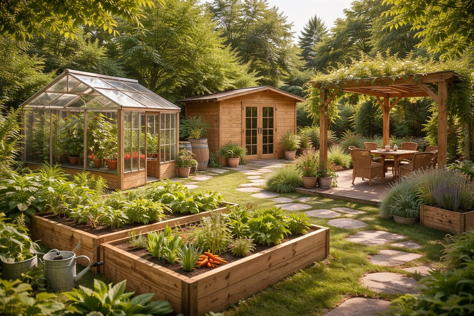 Aménagement extérieur bois