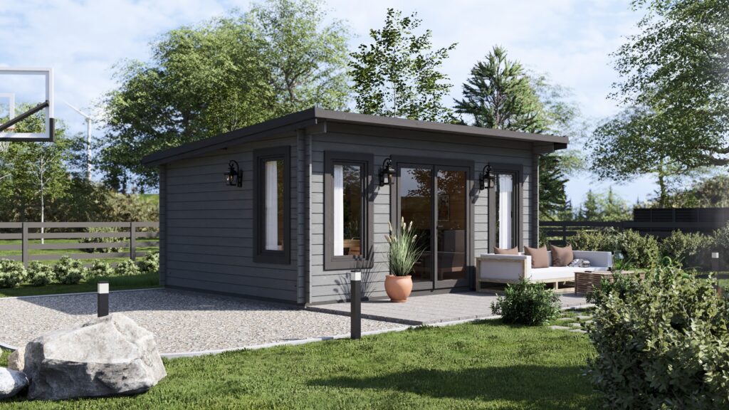 cabane de jardin en bois
