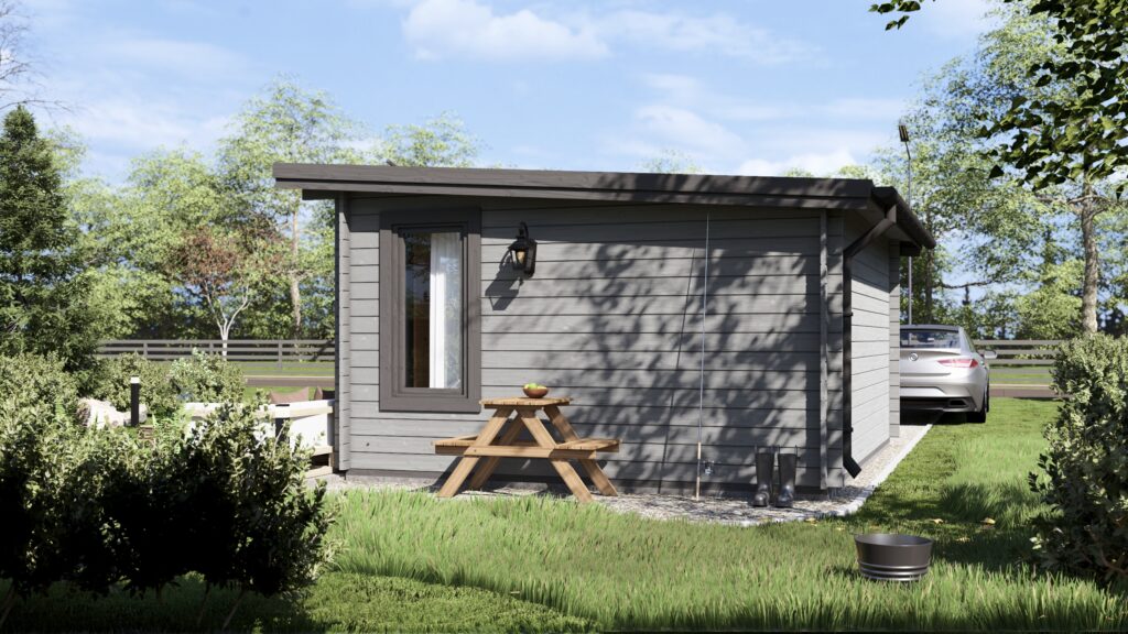 cabane de jardin en bois